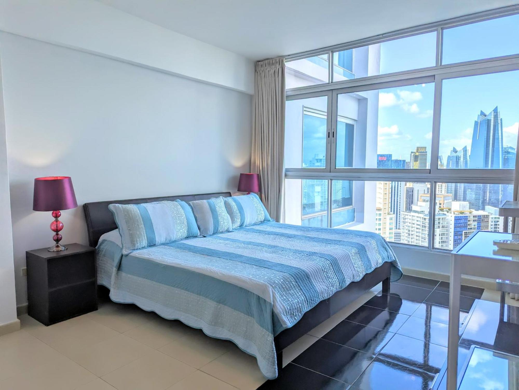 Yc 3602 L Apartamento 2Br En Av Balboa Panama-Stad Buitenkant foto