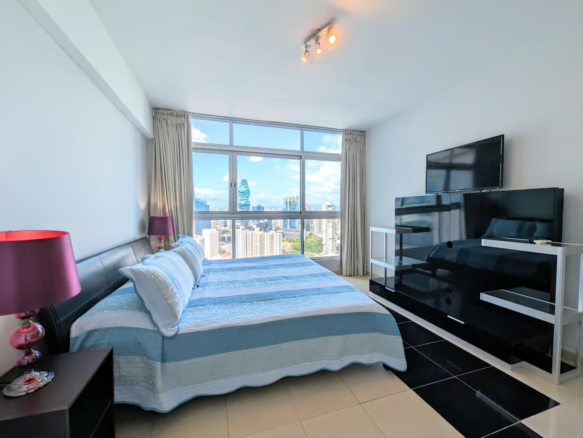 Yc 3602 L Apartamento 2Br En Av Balboa Panama-Stad Buitenkant foto