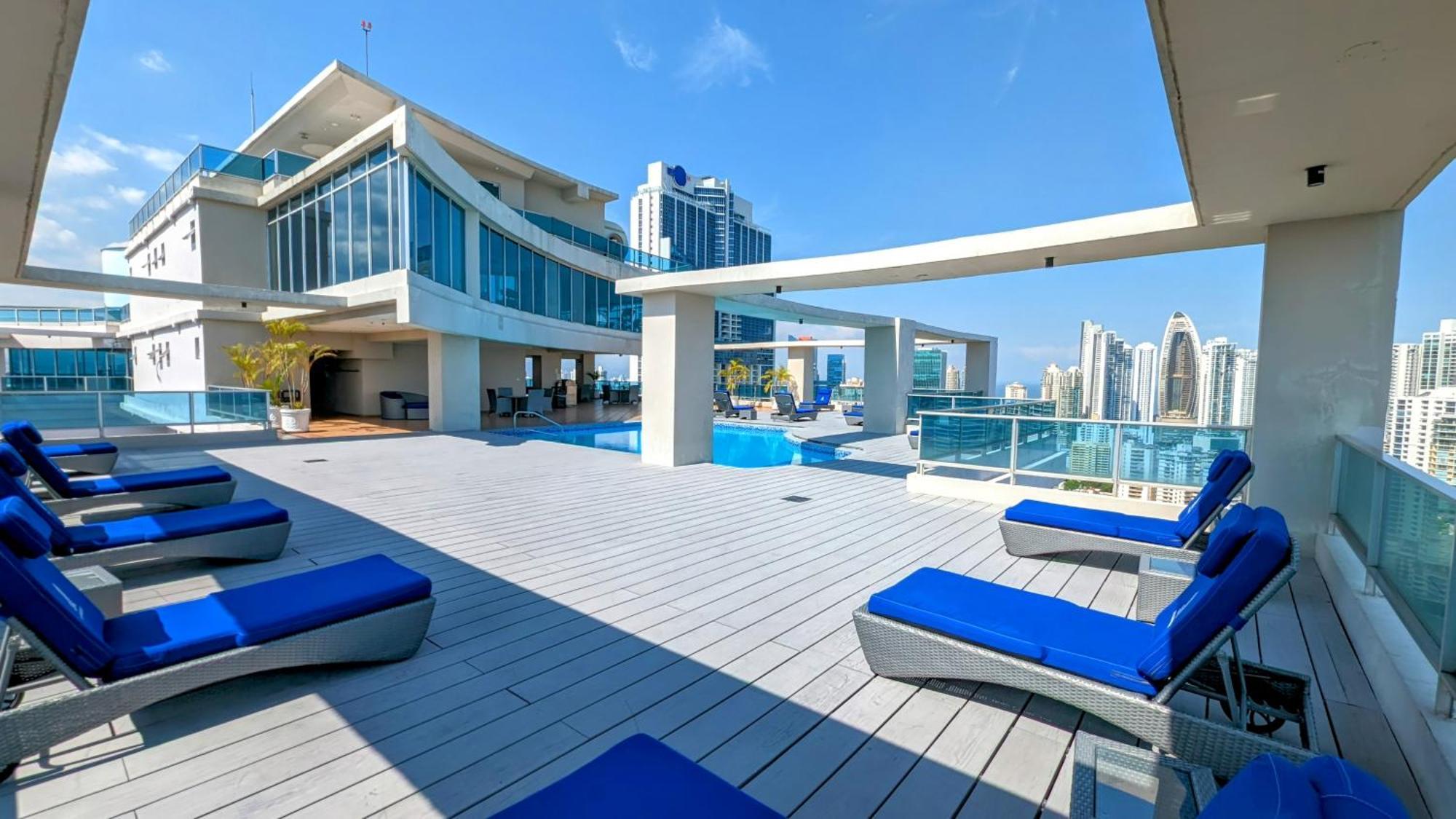 Yc 3602 L Apartamento 2Br En Av Balboa Panama-Stad Buitenkant foto